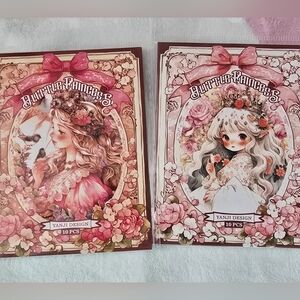 Yanji Design Butterfly Princess Stickers Set